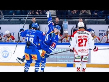 Les images du match Zoug vs Bienne