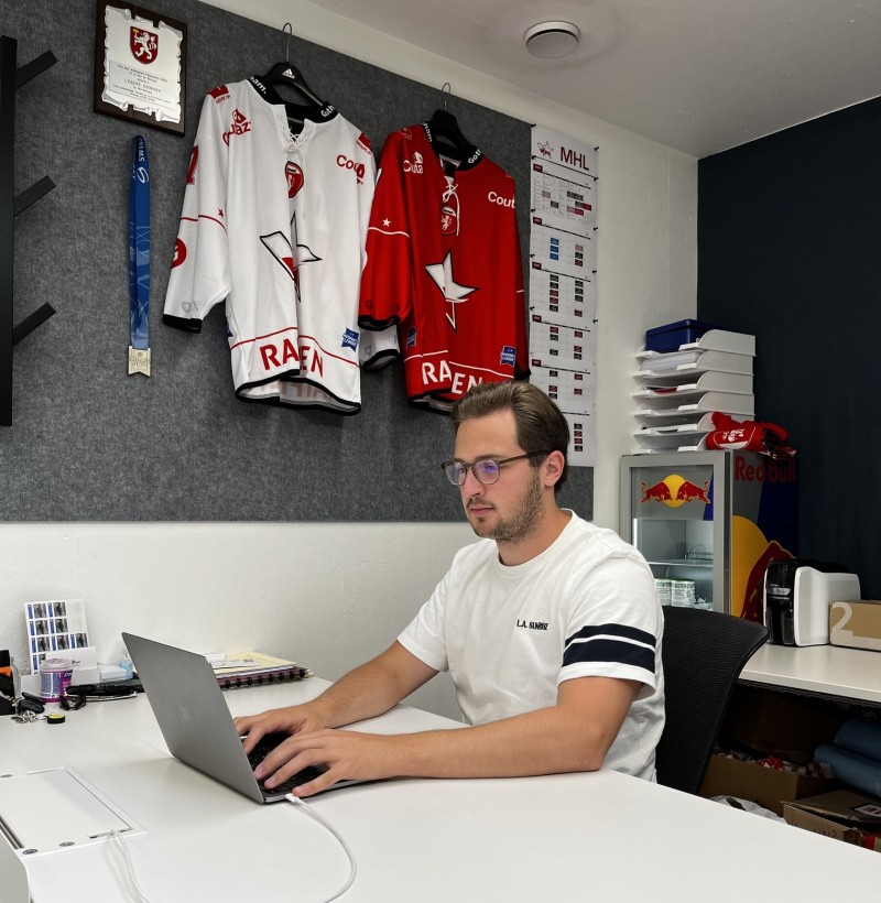 Guillaume Anex franchit les échelons à vitesse grand V