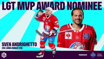 Sven Andrighetto nominé comme MVP de la Champions Hockey League