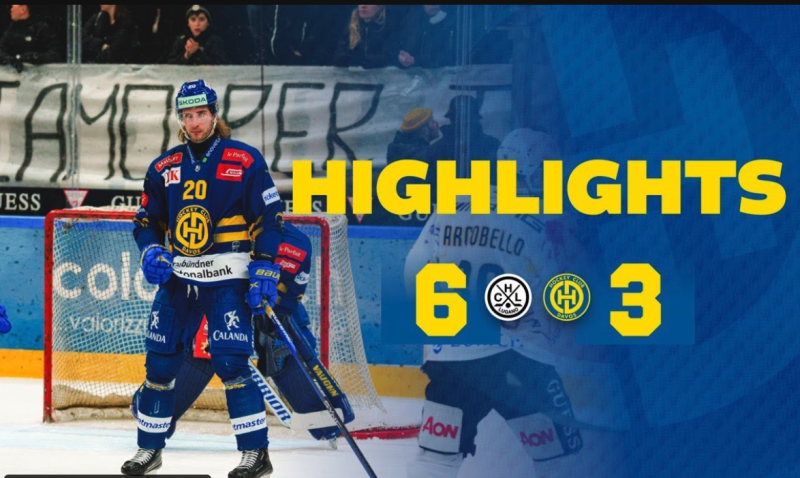 Résumé du match Lugano vs Davos