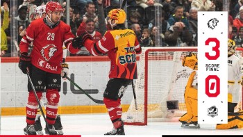 Les images de la victoire lausannoise sur Ajoie