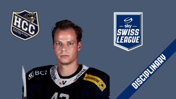 Un match de suspension et une amende contre Janik Loosli