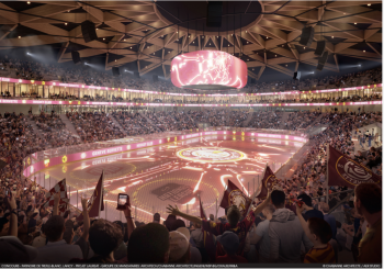 La pétition  en faveur du projet de patinoire au Trèfle-Blanc déposée au Grand Conseil