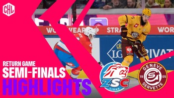 Les images des deux matchs de Champions Hockey League