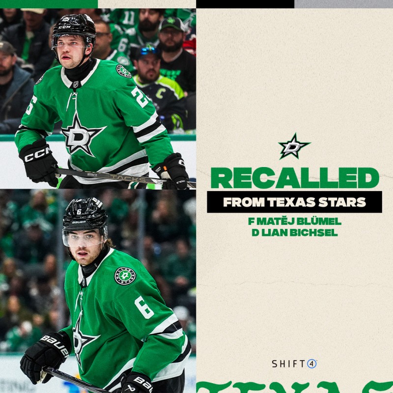 Lian Bichsel retrouve les Stars de Dallas