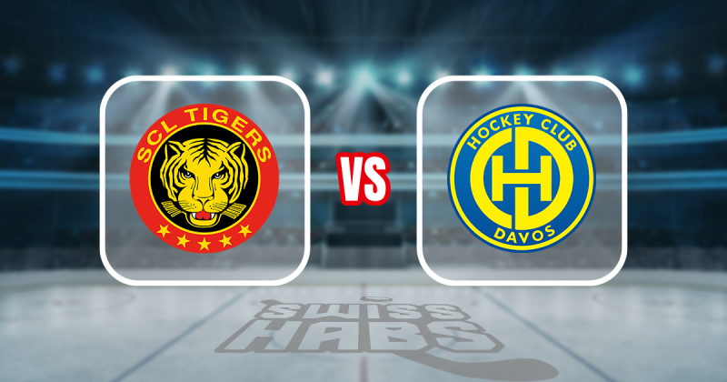 Formation des équipes et joueurs indisponibles pour le match Langnau vs Davos