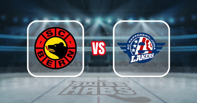 Formation des équipes et joueurs indisponibles pour le match Berne vs Rapperswil