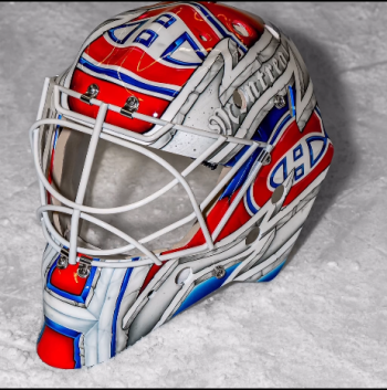 Connor Hughes s'offre un masque version Canadien de Montréal