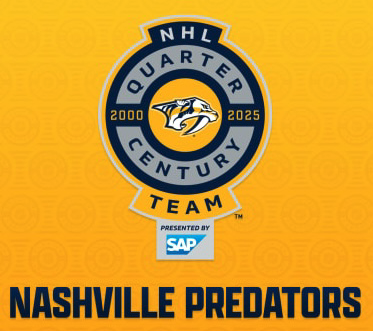 L'équipe du quart de siècle des Predators de Nashville