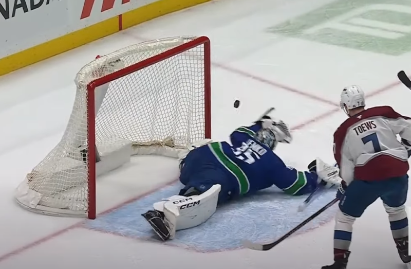 Un arrêt qui valait bien une standing ovation pour Thatcher Demko