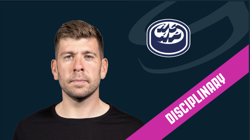 Deux matchs de suspension et une amende contre Christopher DiDomenico