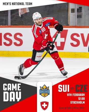 Formation des équipes pour le match Suisse vs Tchéquie