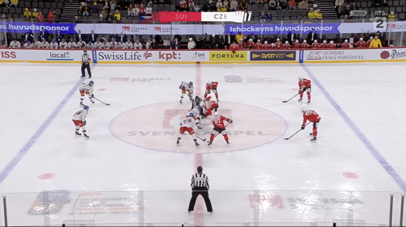 Beijer Hockey Games : la Suisse s'incline face à la Tchéquie