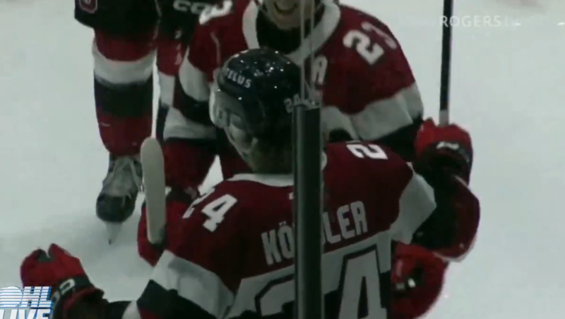 Un premier but pour Kimi Körbler