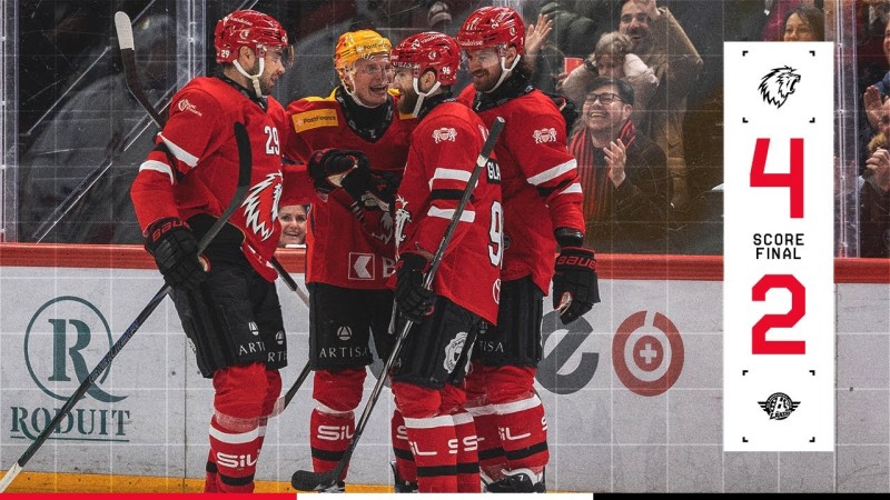 Les hightlights du match Lausanne vs Rapperswil