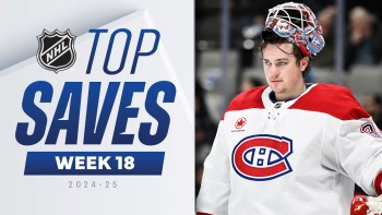 Les plus beaux arrêts de la semaine écoulée en NHL