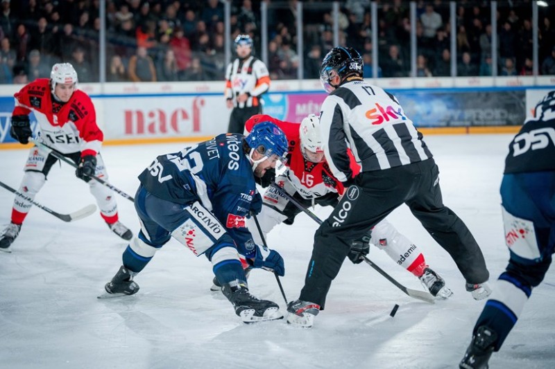 Une ligne d'arbitrage plus commune pour cette fin de saison de National et Swiss League