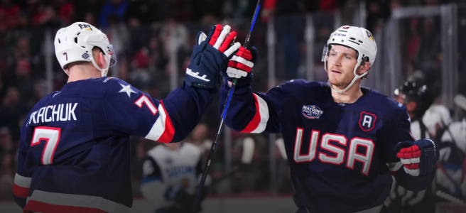 Tournoi de 4 Nations : les Etats-Unis battent facilement la Finlande