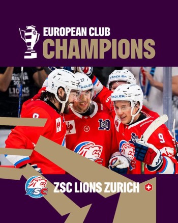 Les images de la victoire de Zurich en CHL