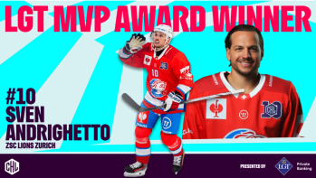 Sven Andrighetto MVP de cette saison de CHL