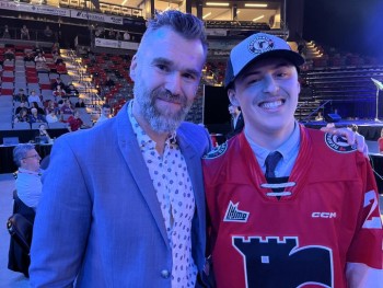 Liam Dubé compte bien patiner en Amérique du Nord la saison prochaine