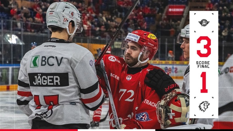 Les images du match du match Rapperswil vs Lausanne