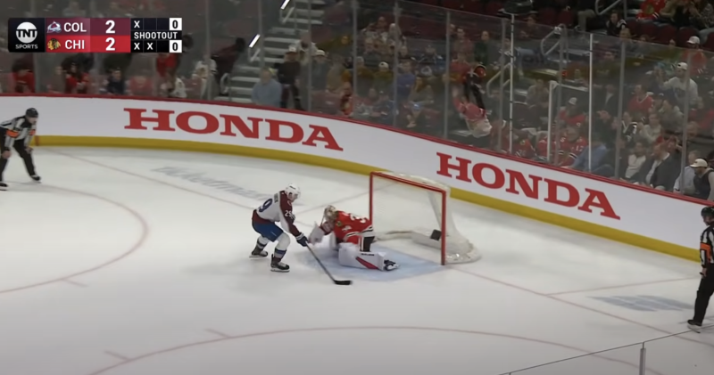 Nathan MacKinnon offre la victoire à l'Avalanche sur un bien joli penalty