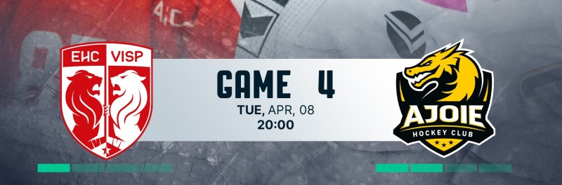 Formation des équipes et joueurs indisponibles pour le match Viège vs Ajoie