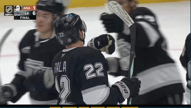 Doublé pour Kevin Fiala dans un carton des Kings