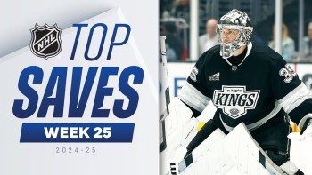 Les plus beaux arrêts de la semaine écoulée en NHL