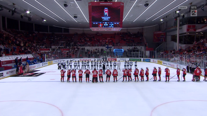 Une courte défaite de la Suisse face à la Finlande