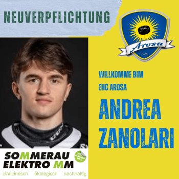 Andrea Zanolari signe à Arosa