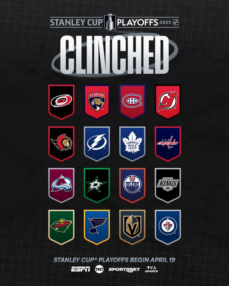 Toutes les affiches du premier tour des play-offs de NHL