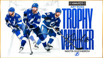 Kucherov remporte le trophée Art Ross, Draisaitl le Maurice "Rocket" Richard