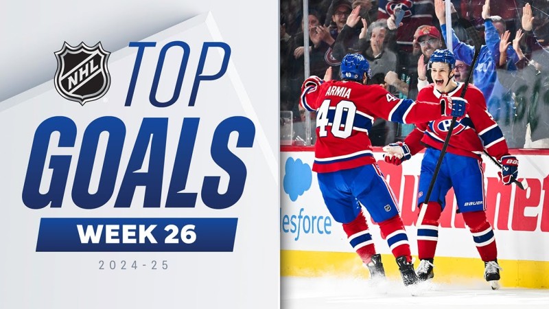 Les plus beaux buts de la semaine écoulée en NHL