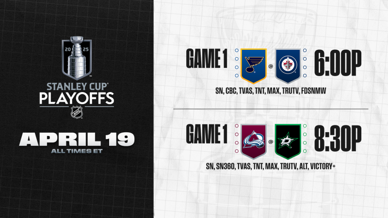 Aperçu des matchs du soir en play-off de NHL