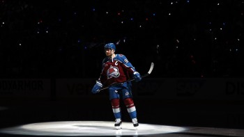 Gabriel Landeskog a pu faire son retour au jeu après sa très longue absence