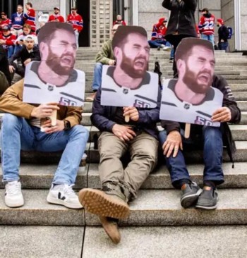 Un endroit peu enviable pour les cartes de Tom Wilson