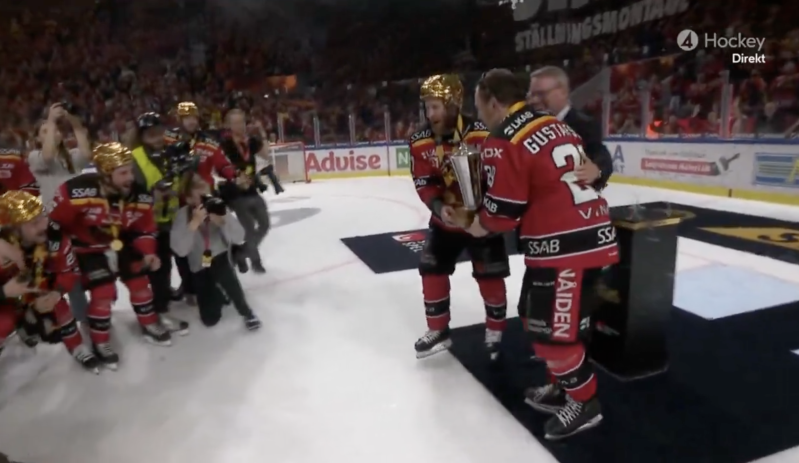 Linus Omark obtient lui également le graal