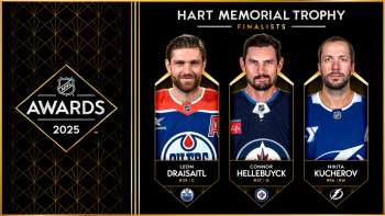 Draisaitl, Hellebuyck et Kucherov élus finalistes du Trophée Hart