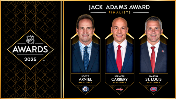 Arniel, Carbery et St. Louis élus finalistes du Prix Jack Adams