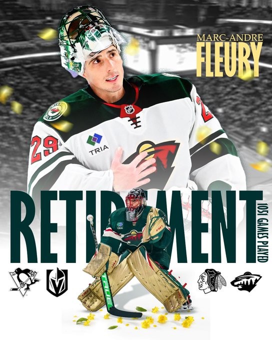 Des Mondiaux avant la retraite pour Marc-Andre Fleury