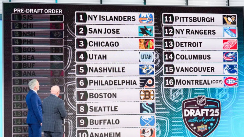 Les Islanders remportent la loterie du repêchage