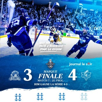 Basile Sansonnens et Rimouski joueront la finale de LHJMQ