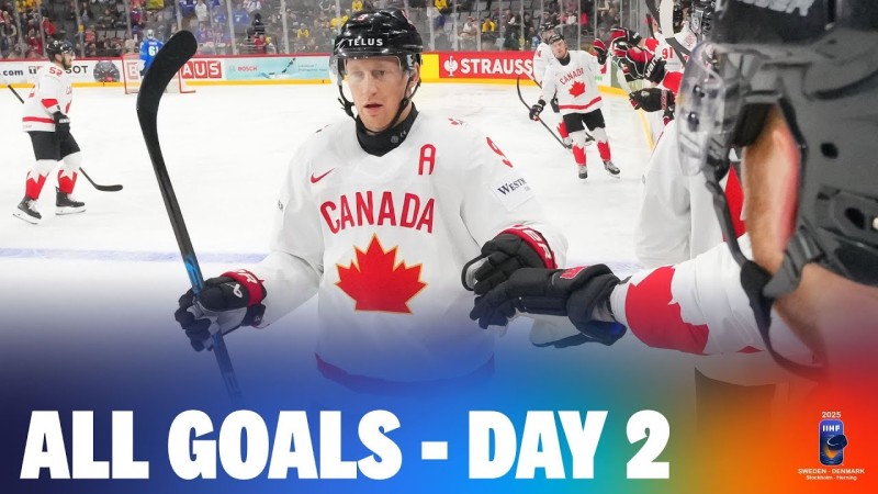 Tous les buts de cette seconde journée des Mondiaux