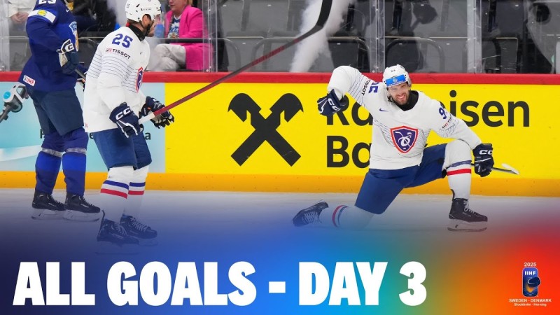 Tous les buts du troisième jour des Mondiaux