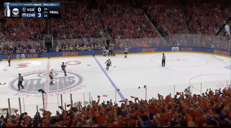 Edmonton schafft ebenfalls ein Break