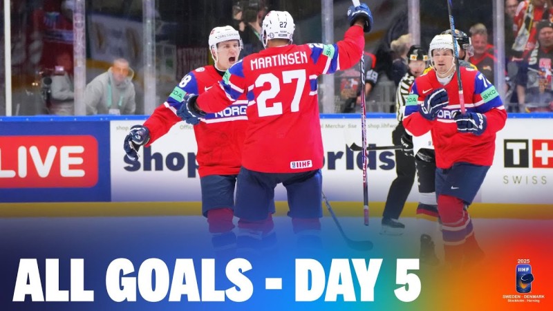 Tous les buts de la 5e journée des Mondiaux