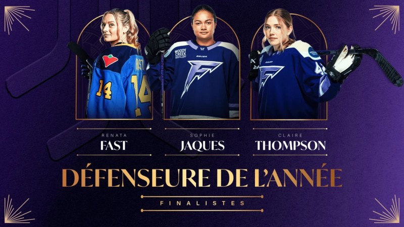PWHL :  finalistes au titre de défenseure de l’année 2025