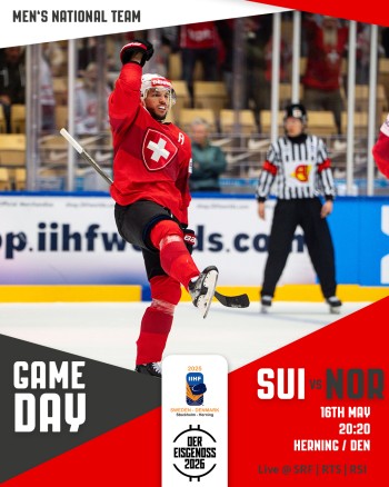 Formation des équipes pour le match Suisse vs Norvège